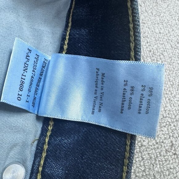 Everlane Jeans The Way High Sailor Jeans Blue Pockets Women’s Size 26 - Picture 13 of 13